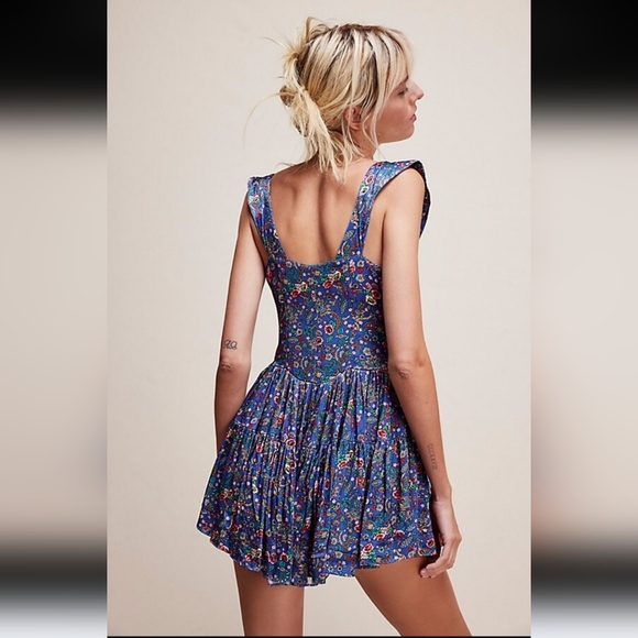 Vanessa Mooney Elisabeth Romper in Paisley - Picture 2 of 5